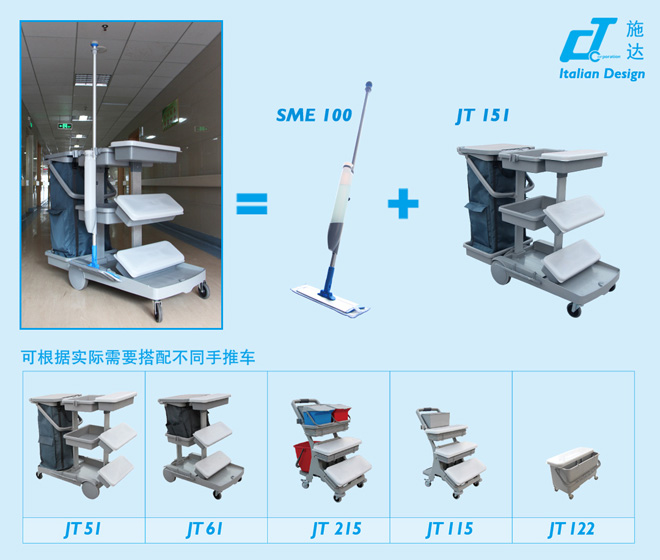 施達(dá)噴灑平拖系統(tǒng)日常地面保潔簡(jiǎn)易流程